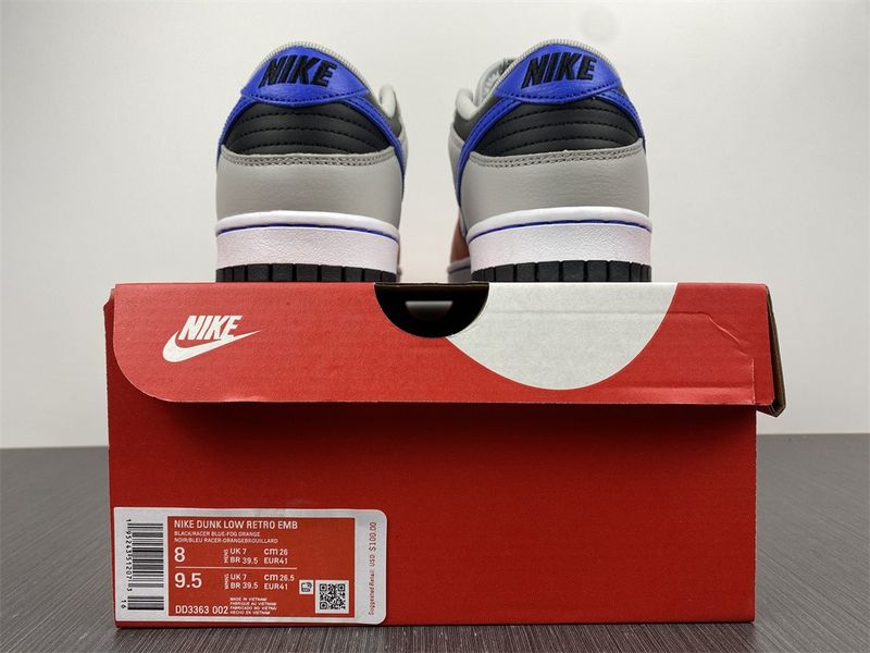 【Free shipping】Dunk Low EMB NBA 75th Anniversary Knicks  DD3363-002