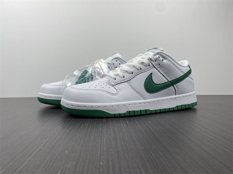 【Free shipping】Dunk Low White Green Noise  DD1503-112