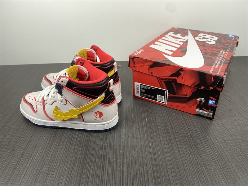【Free shipping】SB Dunk High RX-0 Unicorn Gundam  DH7717-100
