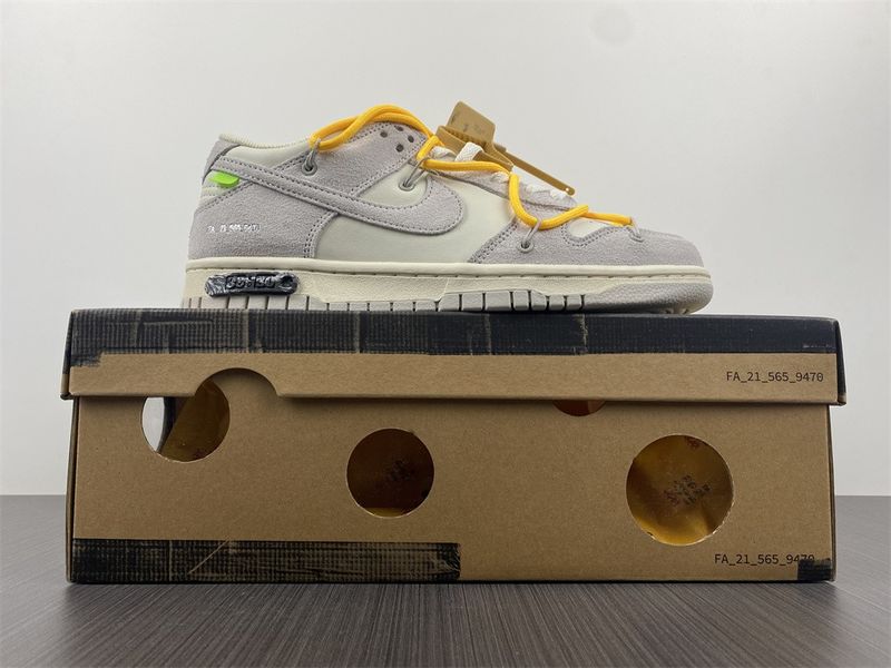Dunk Low Off-White Lot 39  DJ0950-109