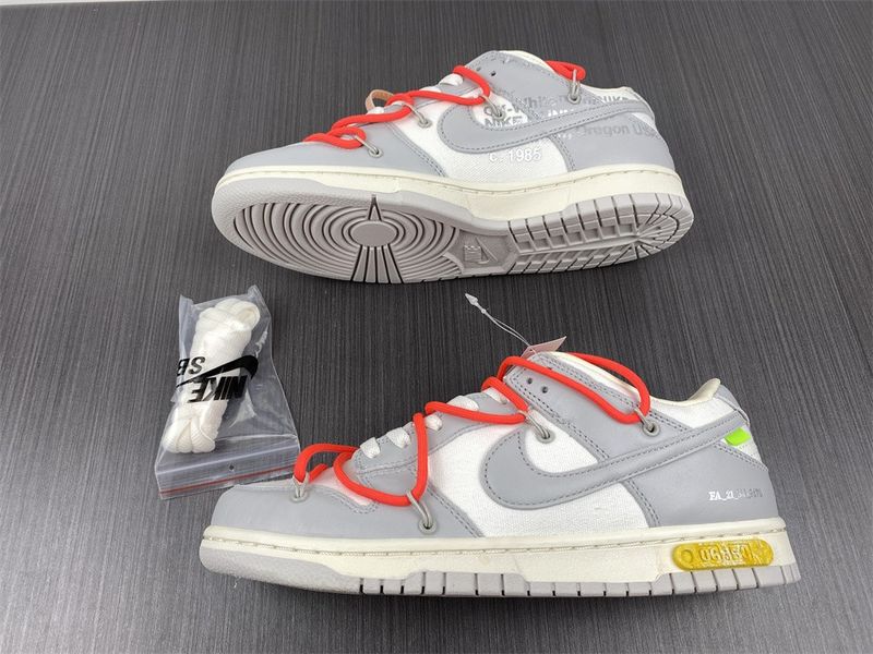 Dunk Low Off-White Lot 6  DM1602-110