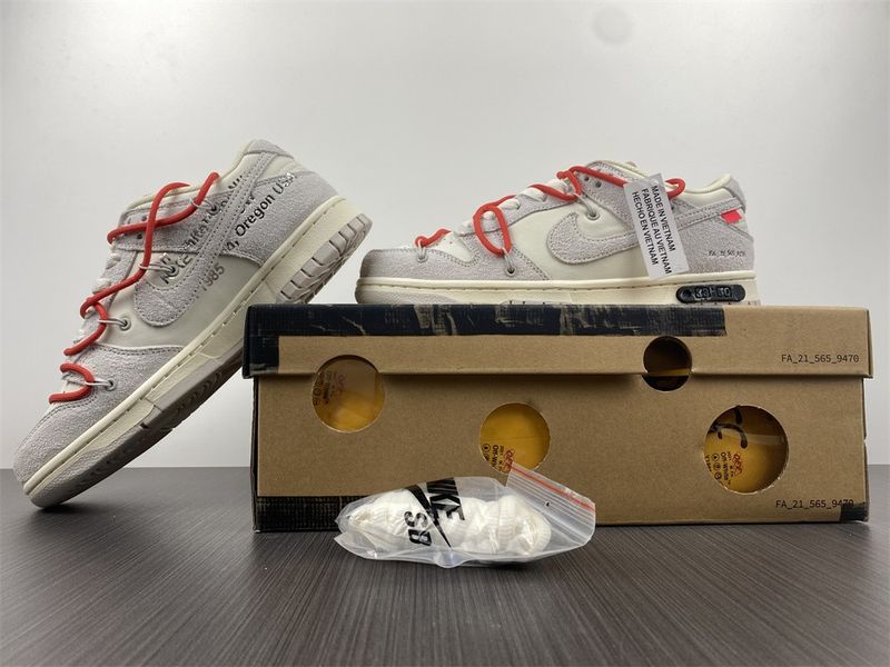 Dunk Low Off-White Lot 33  DJ0950-118