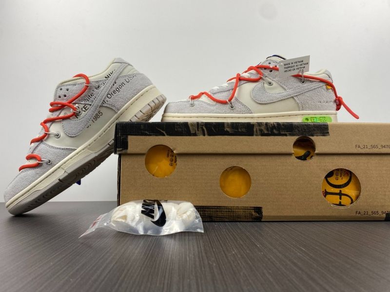 Dunk Low Off-White Lot 13  DJ0950-110