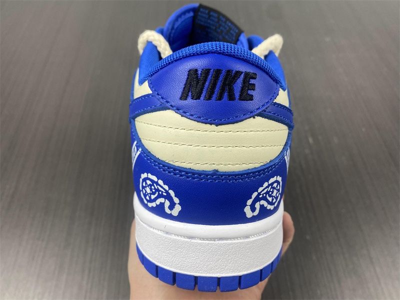 Dunk Low customize Paisley blue CW1590-001