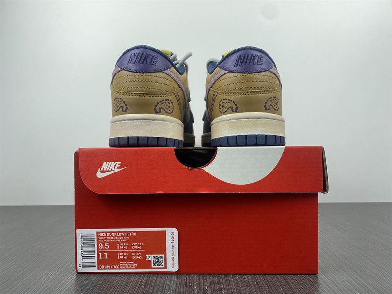 Dunk Low Retro customize Paisley Vibe DD1391-700