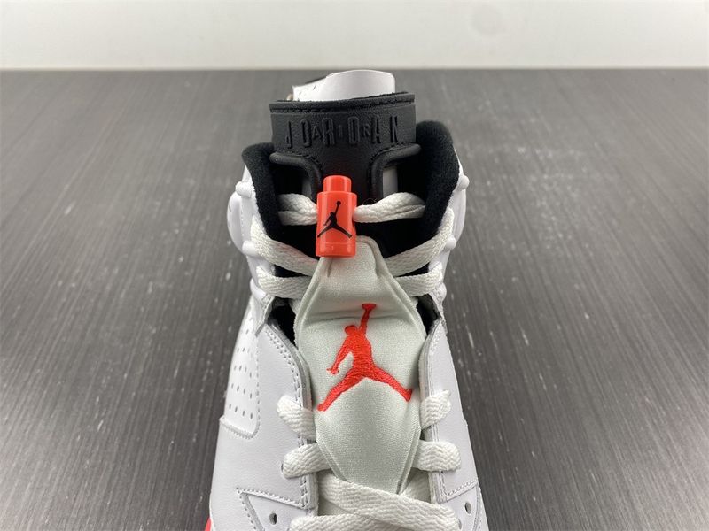 Air Jordan 6 Retro Infrared White 384664-123