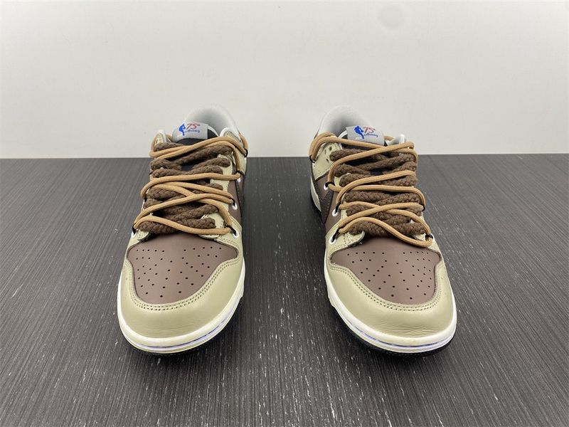 Dunk Low Customized Brown Pink DD3363-002
