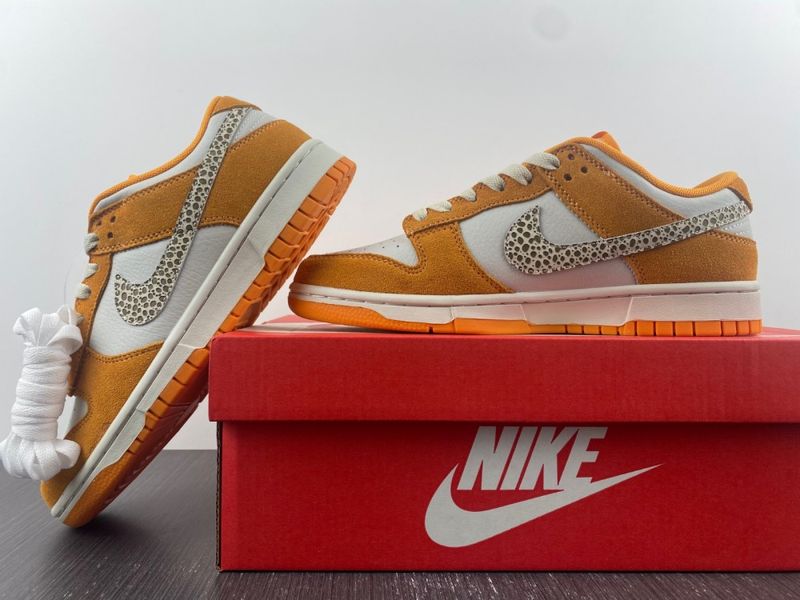 Dunk Low AS Safari Swoosh Kumquat DR0156-800
