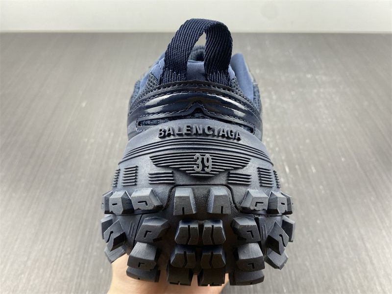 Men Women B*alenciaga Top Sneaker Defender navy