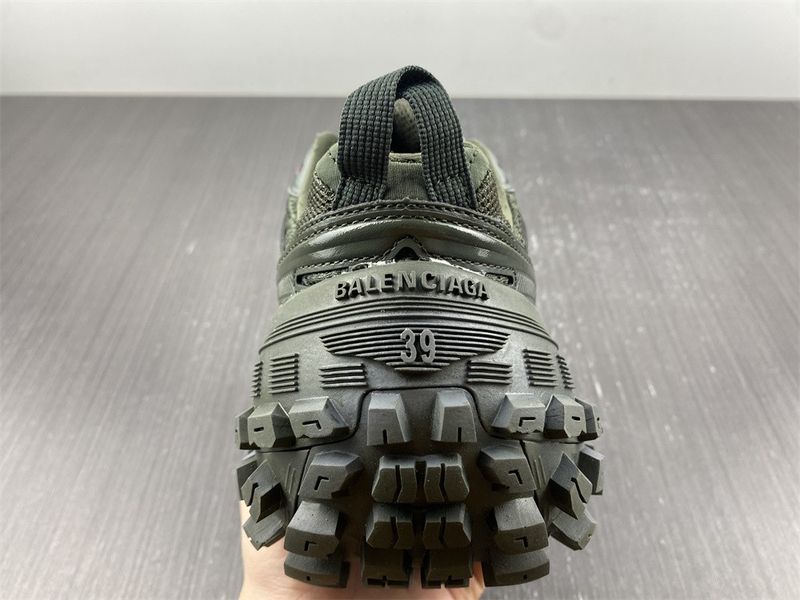 Men Women B*alenciaga Top Sneaker Defender Green