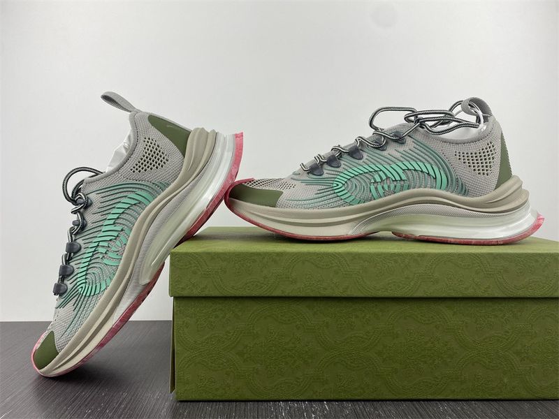 Men Women G*ucci Rhyton Top quality Sneaker MK221111-7