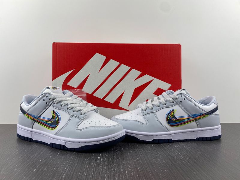 Dunk Low 3D Swoosh  DV6482-100