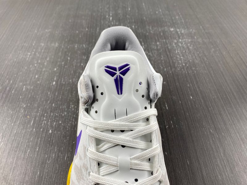 Kobe 8 white yellow purple 555035-101