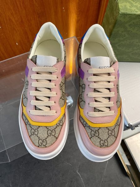 Men Women G*ucci GG Top Sneaker RR230406-26