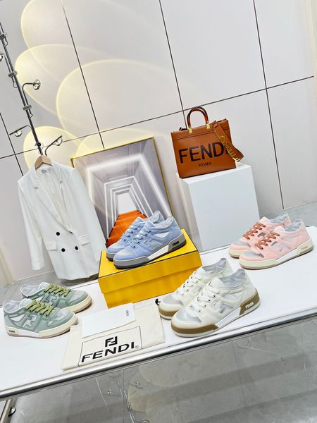 Women F*endi Top Sneakers CP 20230606-9