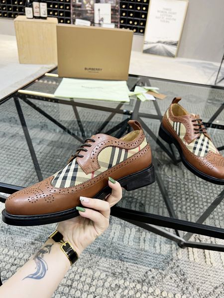 Men B*urberry Top  Loafer CP 20230606-10