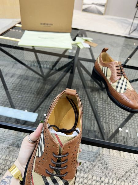 Men B*urberry Top  Loafer CP 20230606-10