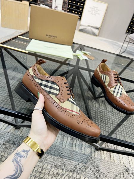 Men B*urberry Top  Loafer CP 20230606-10