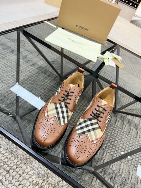 Men B*urberry Top  Loafer CP 20230606-10