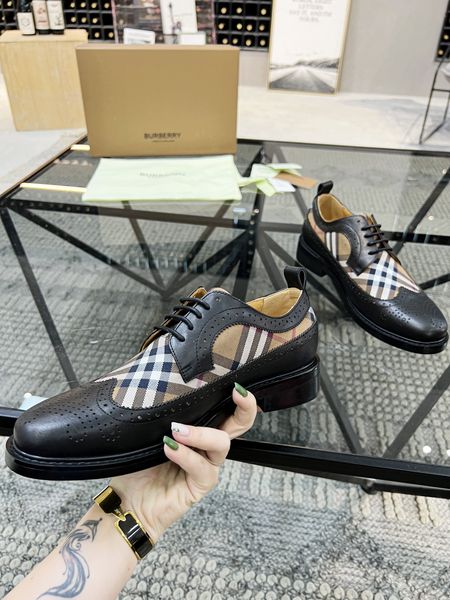 Men B*urberry Top  Loafer CP 20230606-11