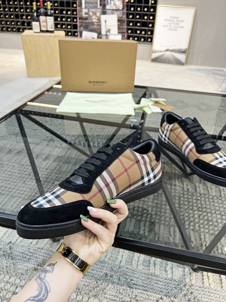 Men B*urberry Top Sneakers CP 20230606-14