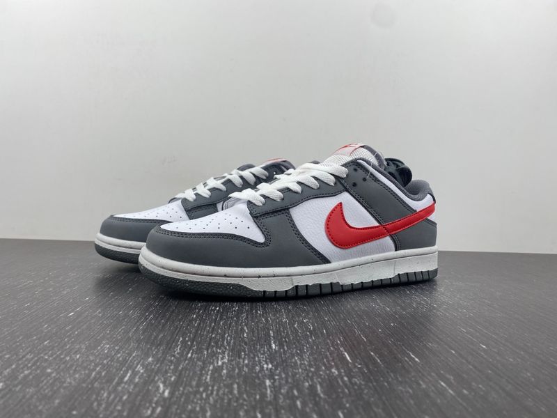Dunk Low Next Nature Smoke Grey Light Crimson  FB8038-001