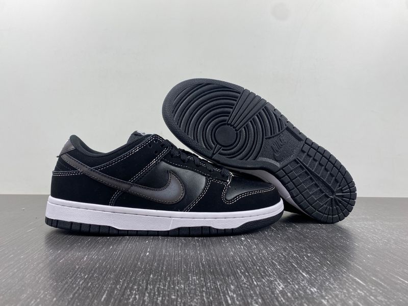 Dunk Low Airbrush Swoosh Black FD6923-001