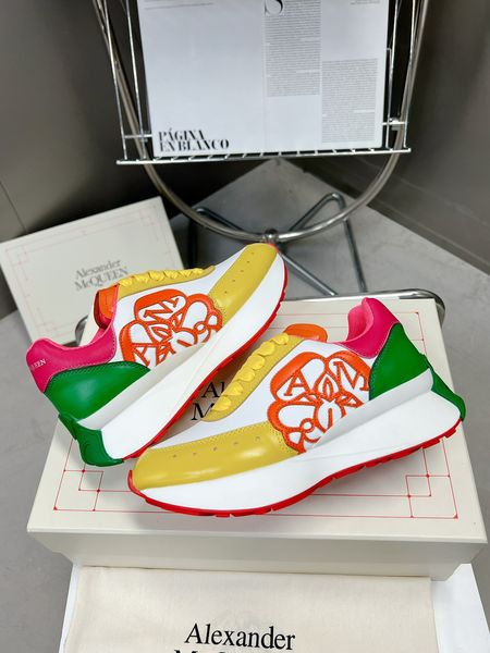 Men Women A*lexander M*cqueen Top Sneaker YP 20230816-31