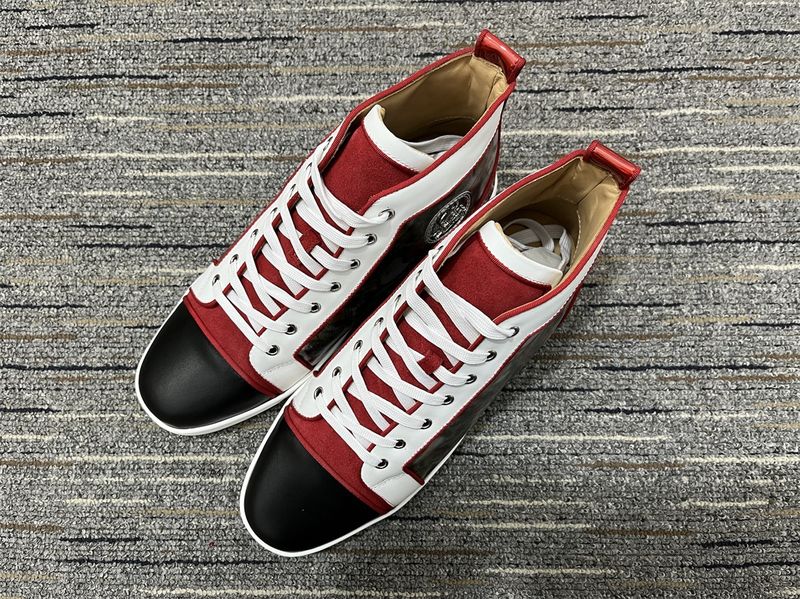 Men and Women C*hristian L*ouboutin Low Top Sneakers YP20230817-5