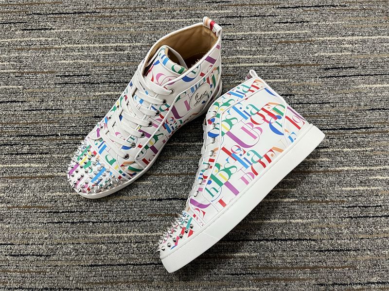 Men and Women C*hristian L*ouboutin Top Sneakers CL 20230818-2