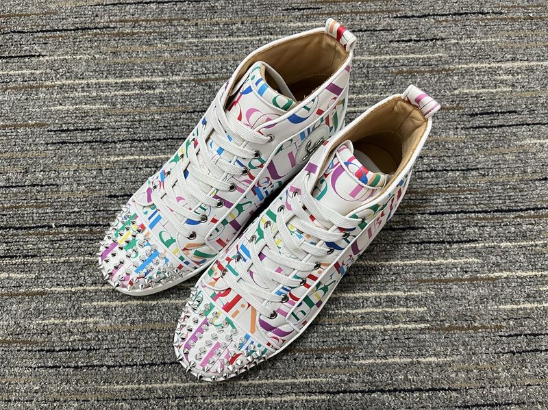 Men and Women C*hristian L*ouboutin Top Sneakers CL 20230818-2