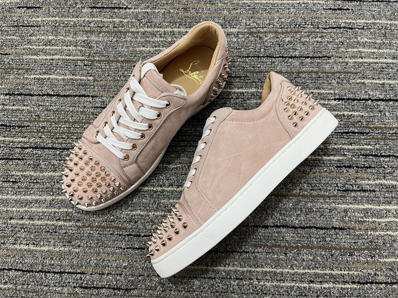 Men and Women C*hristian L*ouboutin Top Sneakers CL 20230818-12
