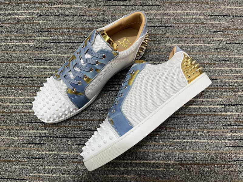 Men and Women C*hristian L*ouboutin Top Sneakers CL 20230818-56