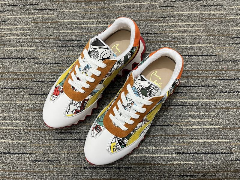 Men and Women C*hristian L*ouboutin Top Sneakers CL 20230819-38