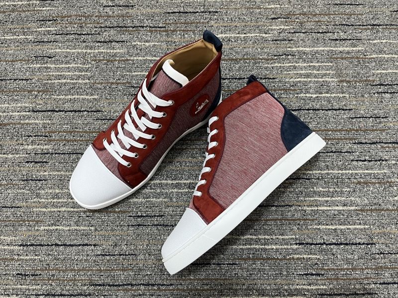 Men and Women C*hristian L*ouboutin Top Sneakers CL 20230819-45