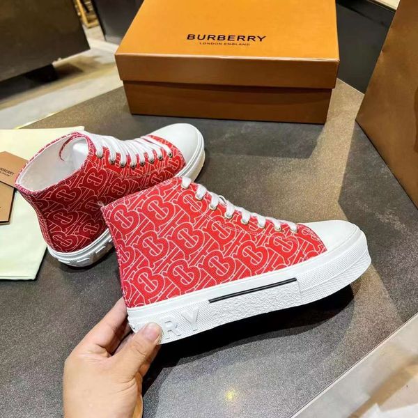 Women and Men B*urberry Top Sneaker CL 20230820-23