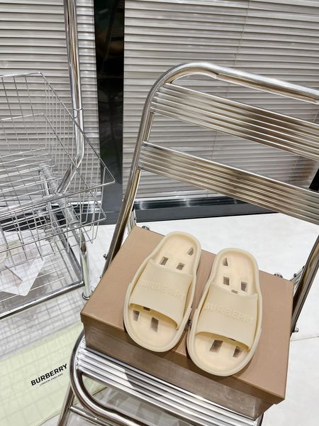 Women and Men B*urberry Top Slippers CL 20230820-33