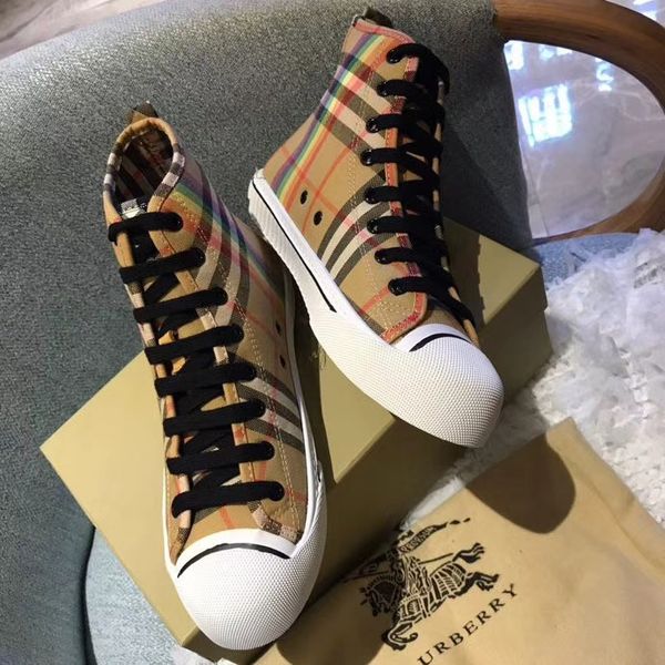 Women and Men B*urberry Top Sneaker CL 20230820-31
