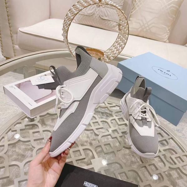 Men and Women P*rada Top Sneakers Low CL 20230825-16