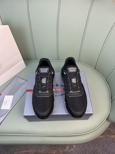 P*rada Top Sneakers Low CL 20230825-32