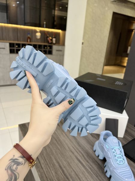 P*rada Top Sneakers Low CL 20230825-43
