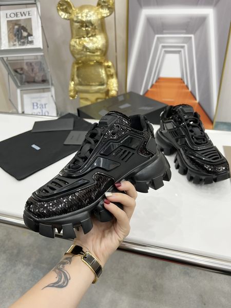 P*rada Top Sneakers Low CL 20230825-50