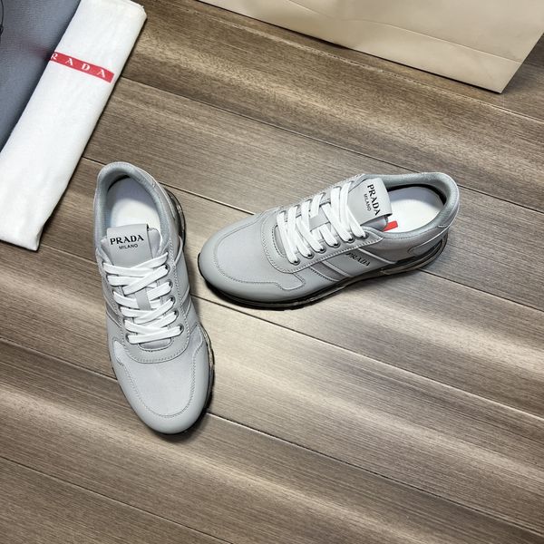 P*rada Top Sneakers Low CL 20230831-2