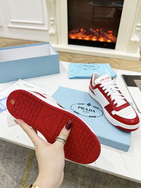 P*rada Top Sneakers Low CL 20230831-57