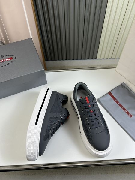 P*rada Top Sneakers Low CL 20230831-63