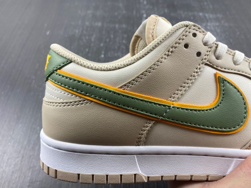 Dunk Low Pale Ivory Oil Green  FQ6869-131