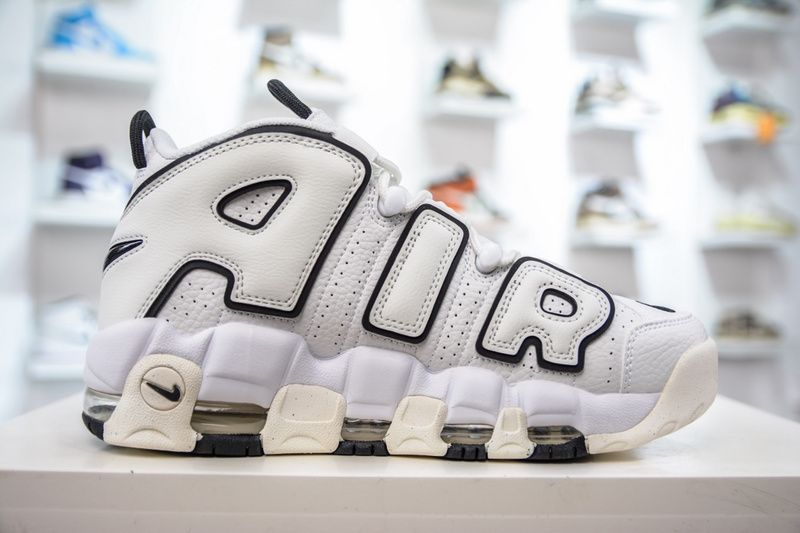Air More Uptempo Summit White Black Sail  DO6718-100