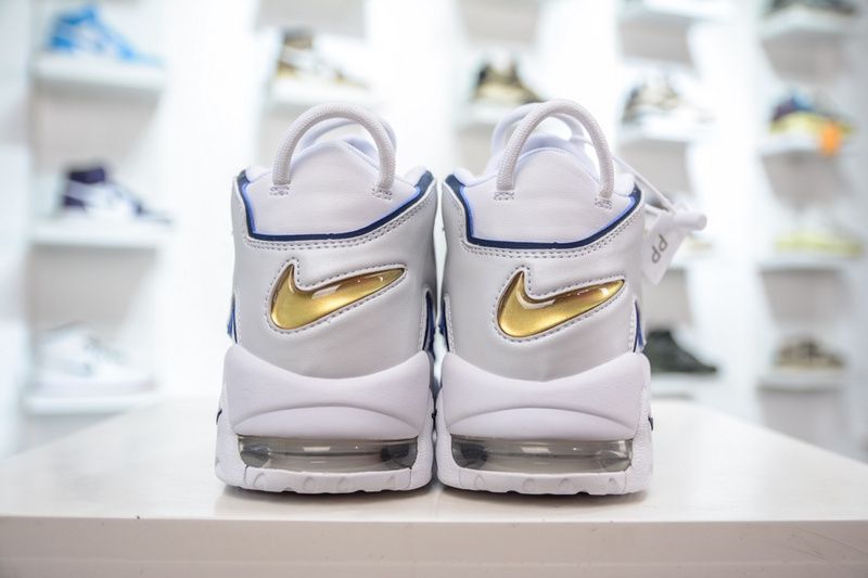 Air More Uptempo White Midnight Navy 415082-109