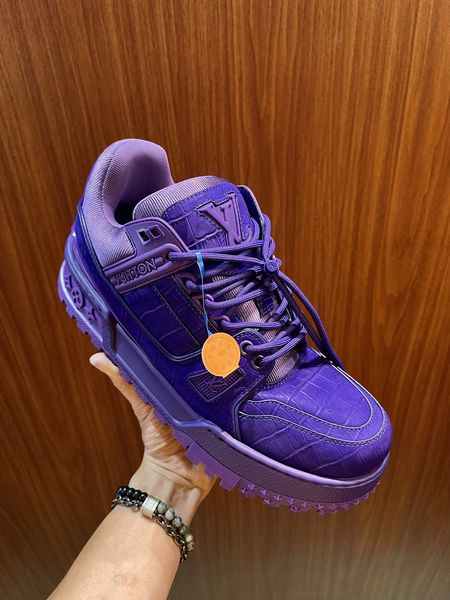Men L*ouis V*uitton Top Sneaker Trainer RR20231017-2