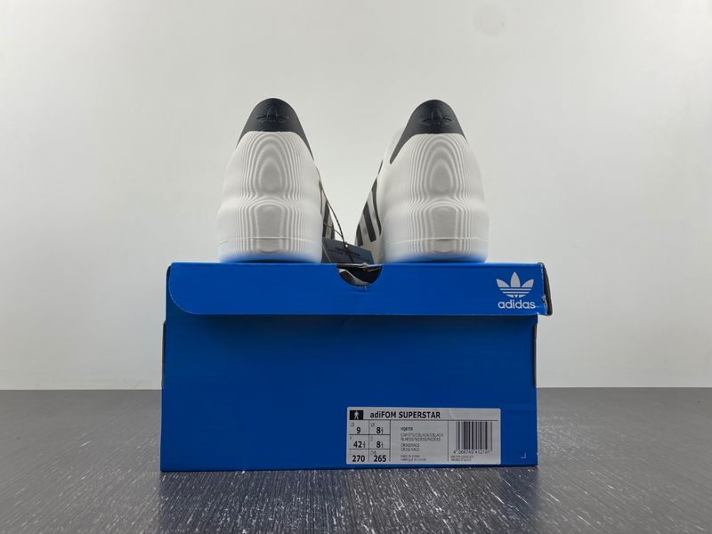 adiFOM Superstar White Black  HQ8750